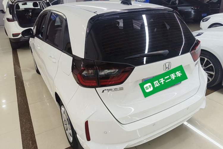 Used Honda Fit 2021 1.5L CVT Trendy Sports Edition Rear Left 45 Deg