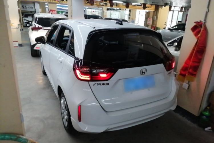 Used Honda Fit 2021 1.5L CVT Trend Edition Rear Left 45 Deg
