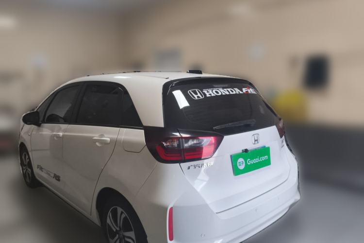 Used Honda Fit 2021 1.5L CVT Trend Edition Rear Left 45 Deg