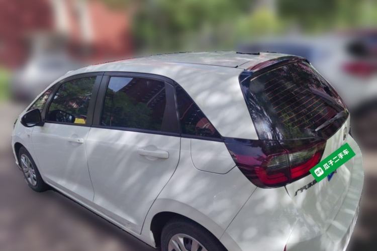 Used Honda Fit 2021 1.5L CVT Trend Edition Rear Left 45 Deg