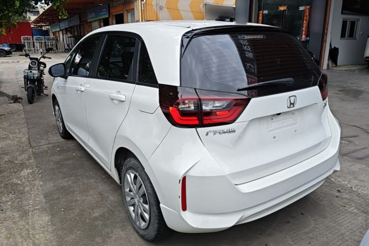 Used Honda Fit 2021 1.5L CVT Trend Edition Rear Left 45 Deg
