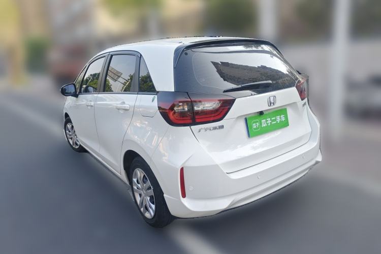 Used Honda Fit 2021 1.5L CVT Trend Edition Rear Left 45 Deg