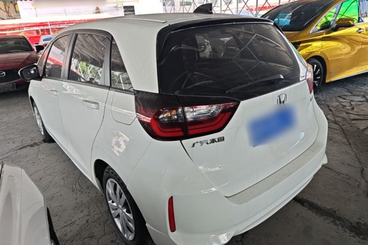 Used Honda Fit 2021 1.5L CVT Trend Edition Rear Left 45 Deg