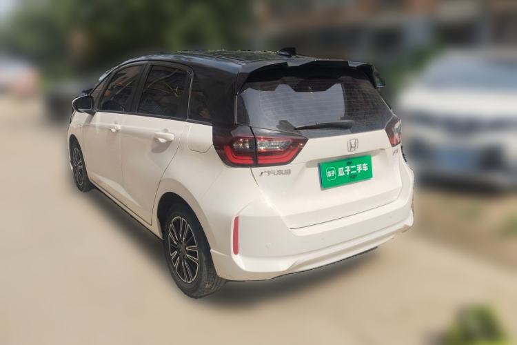 Used Honda Fit 2021 1.5L CVT Trend Edition Rear Left 45 Deg