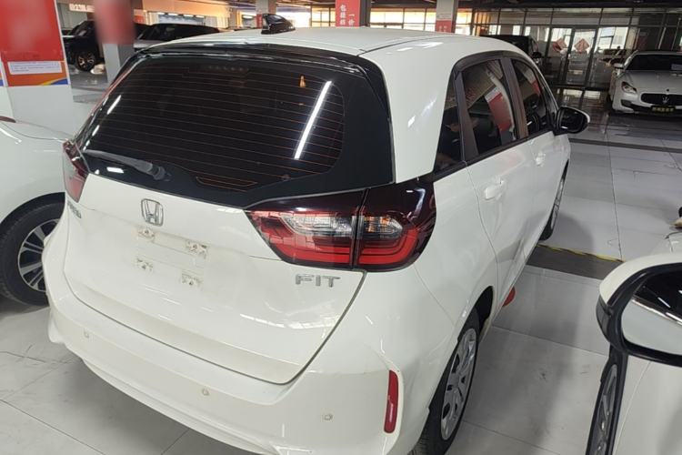 Used Honda Fit 2021 1.5L CVT Trend Edition Rear Right 45 Deg