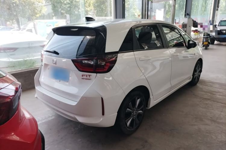 Used Honda Fit 2021 1.5L CVT Trendy Sports Edition Rear Right 45 Deg