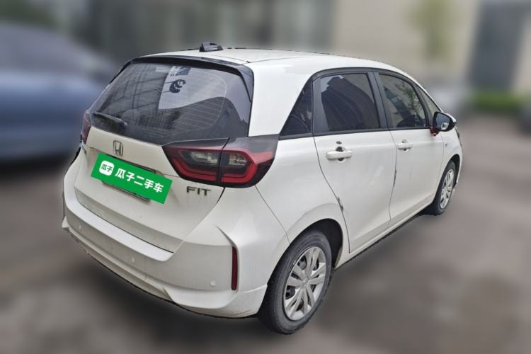 Used Honda Fit 2021 1.5L CVT Trend Edition Rear Right 45 Deg