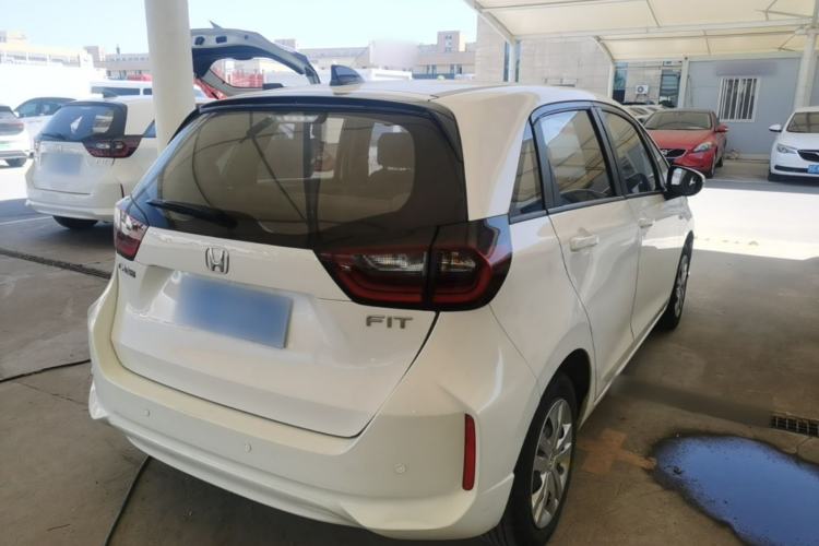 Used Honda Fit 2021 1.5L CVT Trend Edition Rear Right 45 Deg