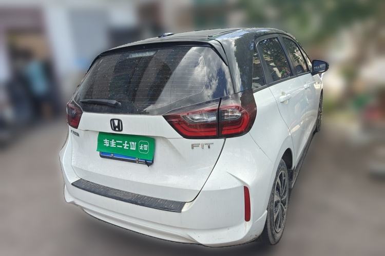 Used Honda Fit 2021 1.5L CVT Trend Edition Rear Right 45 Deg