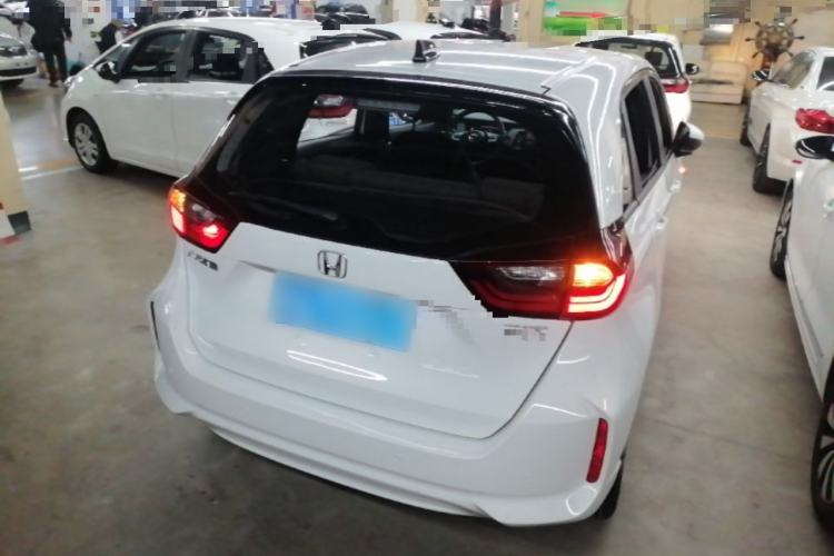 Used Honda Fit 2021 1.5L CVT Trend Edition Rear Right 45 Deg