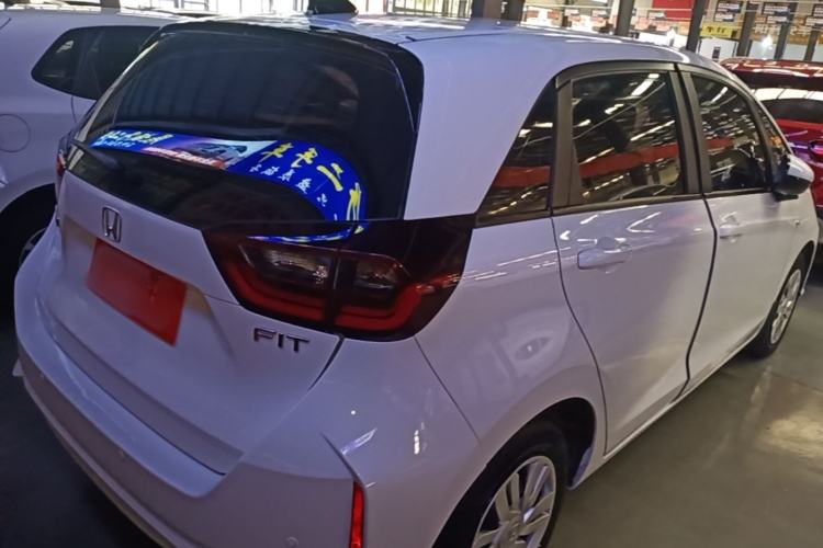 Used Honda Fit 2021 1.5L CVT Trend Edition Rear Right 45 Deg