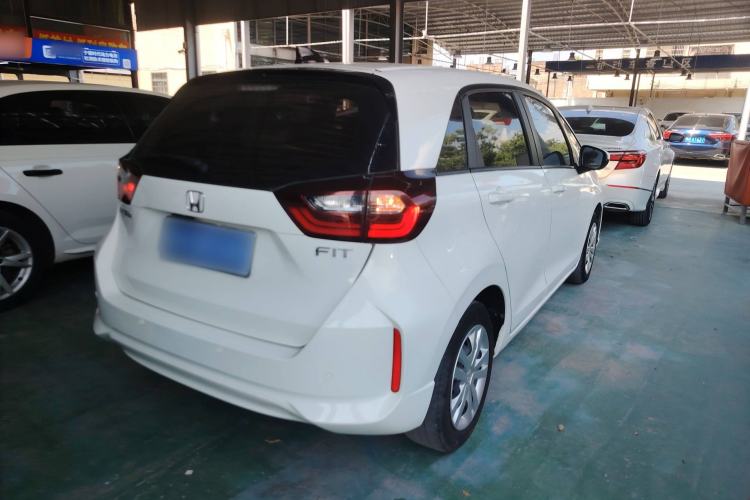 Used Honda Fit 2021 1.5L CVT Trend Edition Rear Right 45 Deg