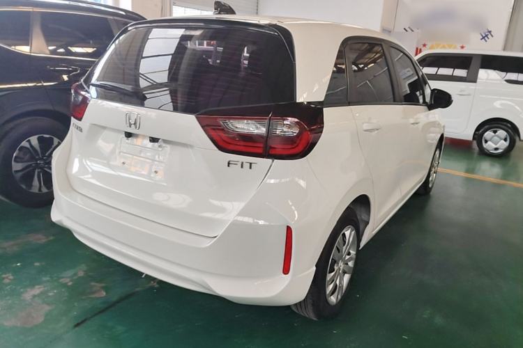 Used Honda Fit 2021 1.5L CVT Trendy Sports Edition Rear Right 45 Deg
