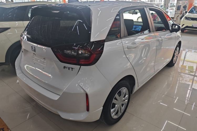 Used Honda Fit 2021 1.5L CVT Trend Edition Rear Right 45 Deg