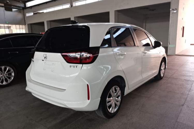 Used Honda Fit 2021 1.5L CVT Trend Edition Rear Right 45 Deg