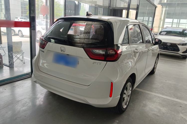 Used Honda Fit 2021 1.5L CVT Trend Edition Rear Right 45 Deg