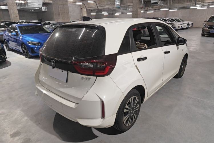 Used Honda Fit 2021 1.5L CVT Trendy Edition Rear Right 45 Deg