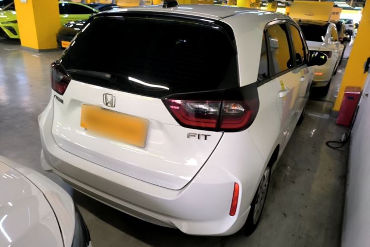 Used Honda Fit 2021 1.5L CVT Trend Edition Rear Right 45 Deg