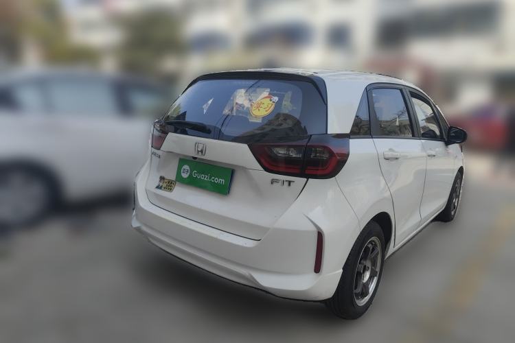Used Honda Fit 2021 1.5L CVT Trend Edition Rear Right 45 Deg