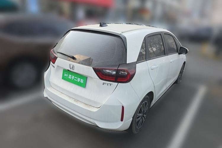 Used Honda Fit 2021 1.5L CVT Trend Edition Rear Right 45 Deg