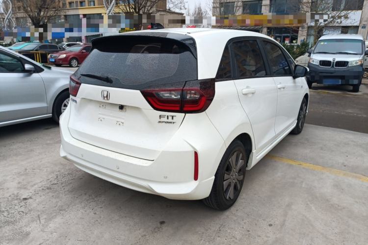 Used Honda Fit 2021 1.5L CVT Trendy Sports Edition Rear Right 45 Deg