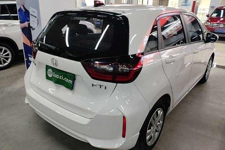 Used Honda Fit 2021 1.5L CVT Trend Edition Rear Right 45 Deg