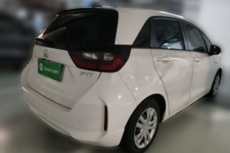 Used Honda Fit 2021 1.5L CVT Trend Edition Rear Right 45 Deg