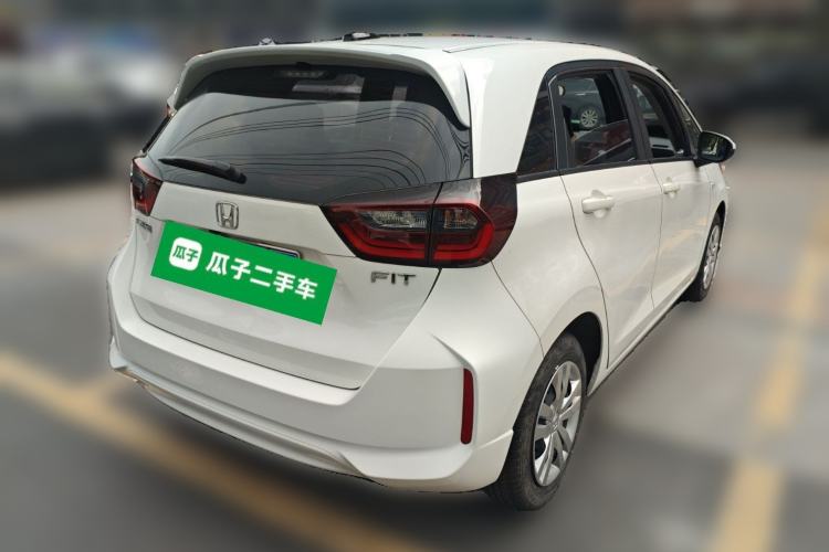 Used Honda Fit 2021 1.5L CVT Trend Edition Rear Right 45 Deg