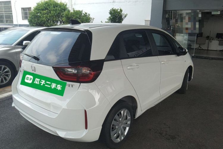 Used Honda Fit 2021 1.5L CVT Trend Edition Rear Right 45 Deg