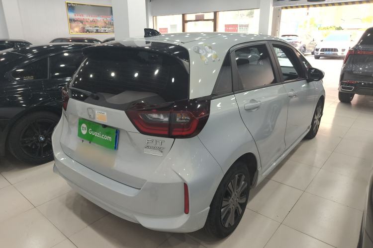 Used Honda Fit 2021 1.5L CVT Trendy Sports Edition Rear Right 45 Deg