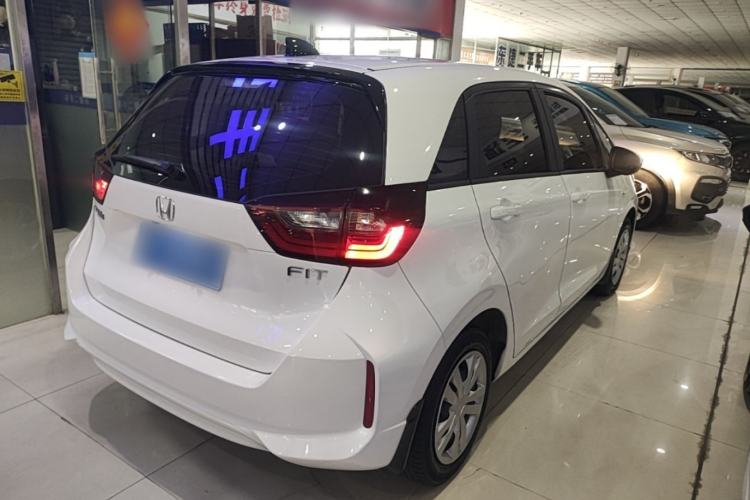 Used Honda Fit 2021 1.5L CVT Trend Edition Rear Right 45 Deg