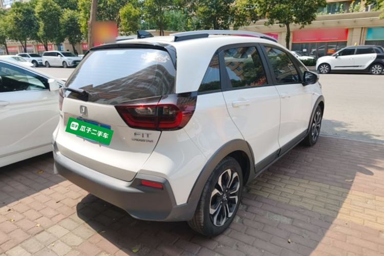 Used Honda Fit 2021 1.5L CVT Trendy Version Rear Right 45 Deg