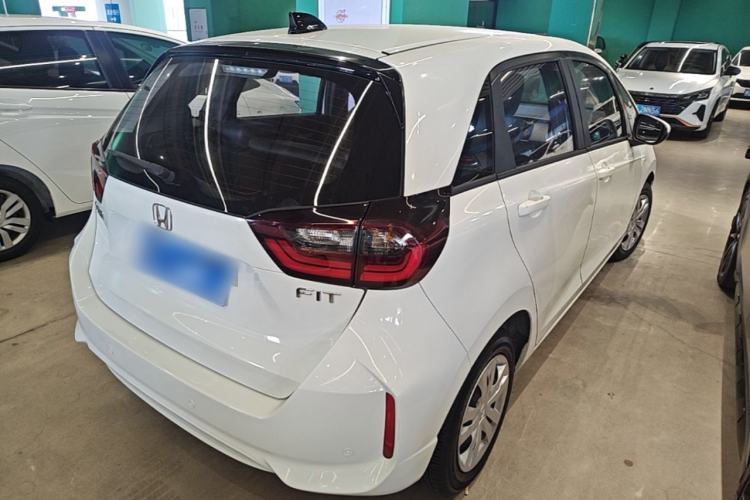 Used Honda Fit 2021 1.5L CVT Trend Edition Rear Right 45 Deg