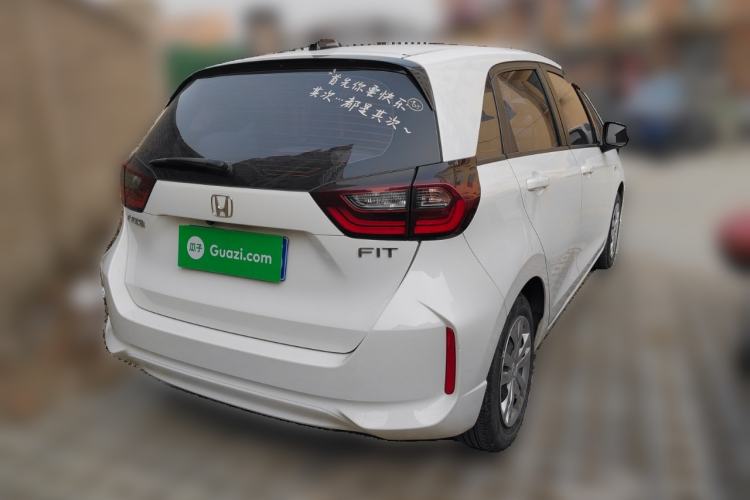 Used Honda Fit 2021 1.5L CVT Trend Edition Rear Right 45 Deg