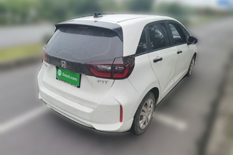 Used Honda Fit 2021 1.5L CVT Trendy Edition Rear Right 45 Deg