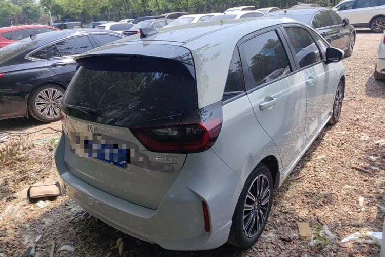 Used Honda Fit 2021 1.5L CVT Trendy Run Pro Edition Rear Right 45 Deg