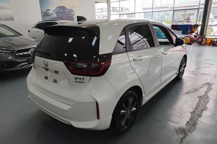 Used Honda Fit 2021 1.5L CVT Trendy Run Pro Edition Rear Right 45 Deg