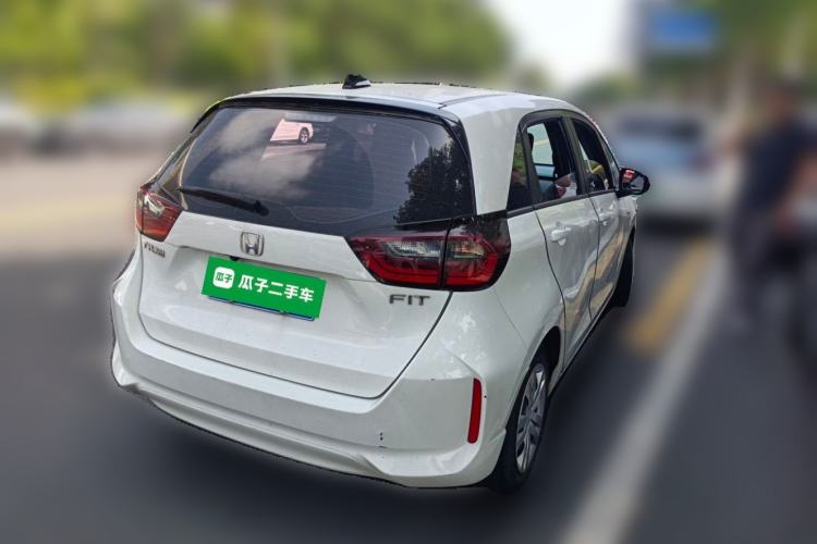 Used Honda Fit 2021 1.5L CVT Trend Edition Rear Right 45 Deg