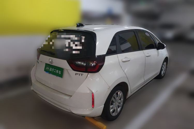 Used Honda Fit 2021 1.5L CVT Trend Edition Rear Right 45 Deg