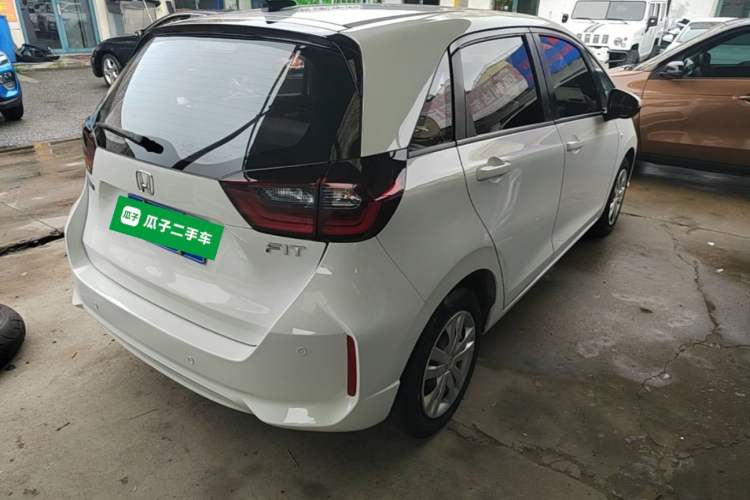 Used Honda Fit 2021 1.5L CVT Trend Edition Rear Right 45 Deg