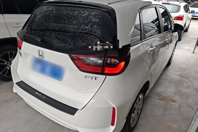 Used Honda Fit 2021 1.5L CVT Trendy Sports Edition Rear Right 45 Deg