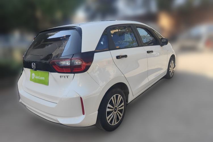 Used Honda Fit 2021 1.5L CVT Trendy Edition Rear Right 45 Deg