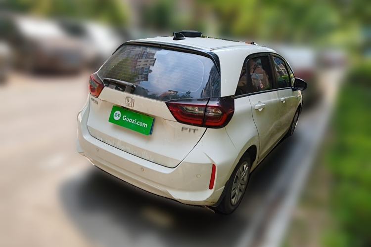 Used Honda Fit 2021 1.5L CVT Trend Edition Rear Right 45 Deg
