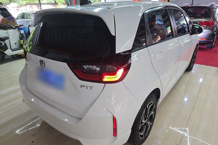 Used Honda Fit 2021 1.5L CVT Trend Edition Rear Right 45 Deg