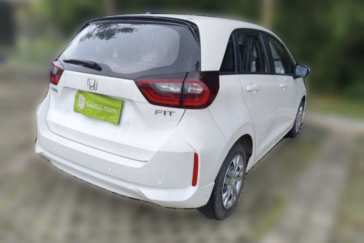 Used Honda Fit 2021 1.5L CVT Trend Edition Rear Right 45 Deg