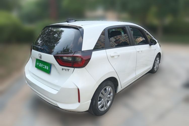 Used Honda Fit 2021 1.5L CVT Trend Edition Rear Right 45 Deg