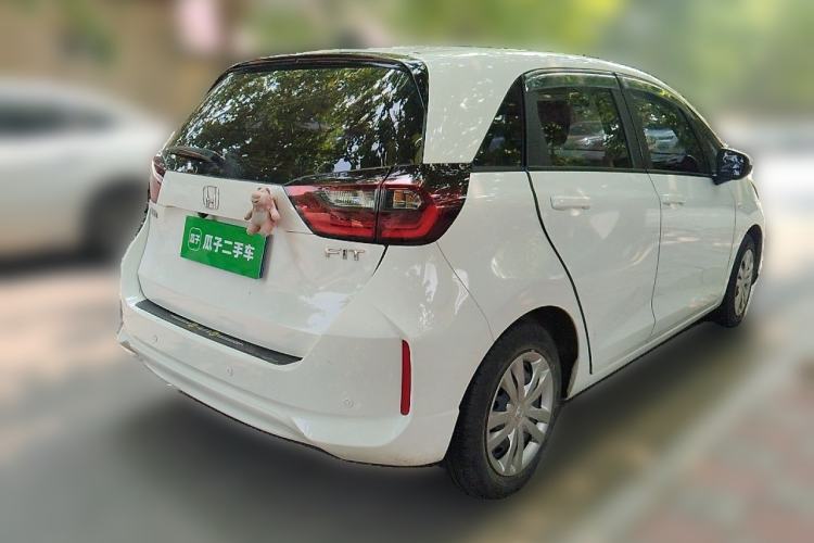 Used Honda Fit 2021 1.5L CVT Trend Edition Rear Right 45 Deg
