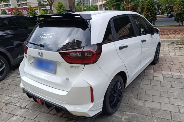 Used Honda Fit 2021 1.5L CVT Trendy Run Pro Edition Rear Right 45 Deg