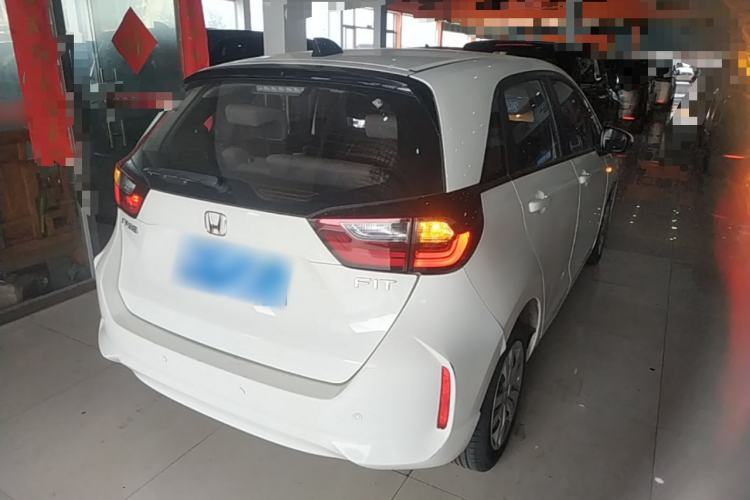 Used Honda Fit 2021 1.5L CVT Trend Edition Rear Right 45 Deg