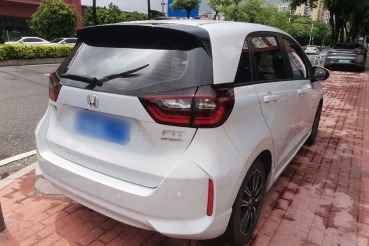 Used Honda Fit 2021 1.5L CVT Trendy Run Pro Edition Rear Right 45 Deg